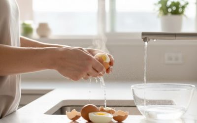 La pose simple d&rsquo;une crédence adhésive économique en cuisine